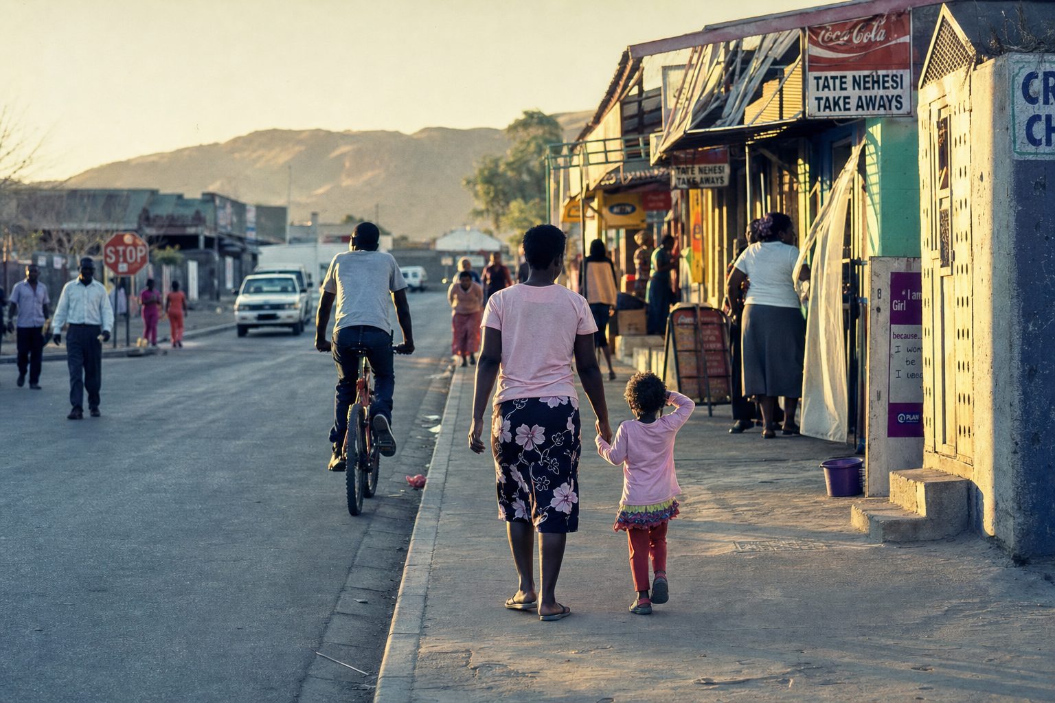 Everyday life in a Namibian community